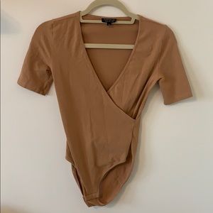 Topshop Nude Bodysuit